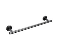 Set di accessori per il bagno in acciaio inossidabile, portasciugamani, portarotolo di carta igienica, gancio appendiabiti, grigio canna di fucile spazzolato, CINA