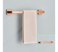 Set di accessori per il bagno in oro rosa, gancio per accappatoio in acciaio inossidabile, portasciugamani, porta rotolo di carta igienica, anello per asciugamani, accessori per il bagno, oro rosa s