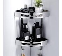 Set di accessori per il bagno: portasciugamani porta carta igienica ganci per accappatoio kit da parete mensola in vetro durevole hardware da bagno per un'organizzazione elegante