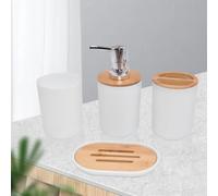 Set di accessori per il bagno Portaspazzolino da denti Portasapone per la