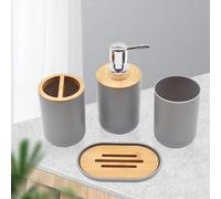 Set di accessori per il bagno Portaspazzolino da denti Portasapone per la