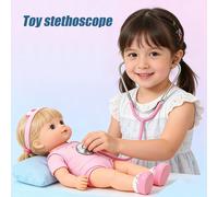 Set di accessori per il gioco del dottore, scatola medica, siringa, giocattoli da infermiera per ragazze, stetoscopio per il gioco di ruolo dei bambini, giocattoli educativi per l'asilo, stetoscopio s
