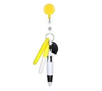 Set di accessori per infermieri: pennarello permanente, mini evidenziatore, set di penne, porta badge, chiavetta LED regalo
