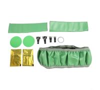 Set di accessori per interni del veicolo, tra cui coprivolante, cuscinetti di sicurezza per spalle, clip per bocchetta dell'aria, cuscinetti per cinture di sicurezza e portachiavi Start per una
