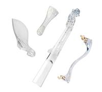 Set Di Accessori Per Parti Di Violino Trasparenti Con Poggiaspalla Per Violino 4/4/poggiamento Per Il Mento/cordiera/collo Per Violino Principiante Accessori per Violino