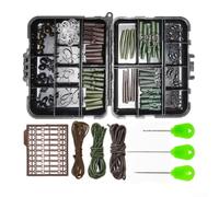 Set di accessori per pesca alla carpa, 94 pezzi | 94 elementi essenziali, materiale PE, design anti-groviglio, specialista della carpa, soluzione all-in-one