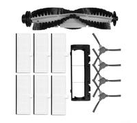 Set di accessori per pulizia profonda per aspirapolvere Coredy R3500 R3500S R550 R650 R600 R700 1 spazzola principale, 4 spazzole laterali, 6 filtri