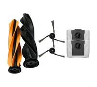 Set di accessori per robot aspirapolvere, 2 spazzole principali a rullo, 2 spazzole laterali e 2 sacchetti per la polvere, adatto per DREAME Aqua10, adatto per AQUA 10 Ultra, RLH31CE e RLH71DE