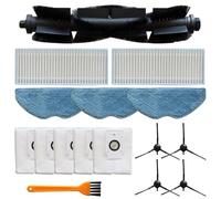 Set di accessori per robot aspirapolvere per EZVIZ RE4 Plus RE5 Plus, filtri, salviette, spazzola principale e sacchetti per la polvere (A)