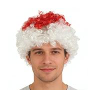 Set di accessori per rugby scozzese per adulti, parrucca afro delle sei nazioni dell'Inghilterra, parrucca afro con bandiera, da uomo e donna, per tifosi delle squadre sportive di rugby, set di