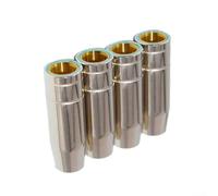 Set di accessori per saldatura, 16 ugelli per saldatura MIG, comode staffe per la testa della torcia, compatibilità 15AK (1,0 mm)