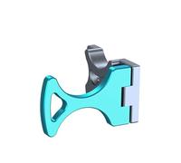 Set di accessori per scatola da pesca, telaio in lega di alluminio e magnesio, telaio per ombrelli e protezione per pescatori (blu grigio)