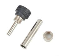 Set di accessori per stazione di saldatura e punta per modello 936 con manicotto resistente al calore, tappo a vite in gomma e componenti in acciaio inossidabile