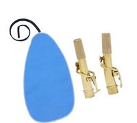 Set Di Accessori Per Strumenti Musicali In Pasta Di Sughero Per Sassofono Treble Con Collo Piegato E Collo Dritto Principianti accessori per sassofono(2)