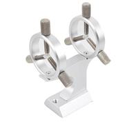 Set di accessori per telescopio Base for staffa for mirino con puntatore regolabile Bullone da 1/4 "per telescopio astronomico Fotocamera del telescopio (Color : Silver)