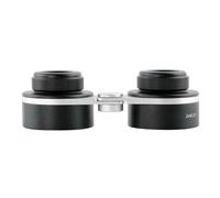 Set di accessori per telescopio Binocolo regolabile 2X40 3X50 MINI con lente ottica for osservazione delle stelle Fotocamera del telescopio (Color : 2X40)