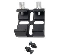 Set di accessori per telescopio Cannocchiale cercatore multifunzione con staffa adattatore for telescopio guida con vite di bloccaggio Fotocamera del telescopio (Color : Schwarz)