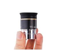 Set di accessori per telescopio Oculare telescopico da 66 gradi ultra largo 20mm 15mm Oculare grandangolare Telescopio astronomico da 1,25 pollici Fotocamera del telescopio (Color : 15mm)