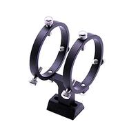 Set di accessori per telescopio Staffa for puntatore cercatore regolabile 42mm 50mm 66mm 82mm Anelli for cannocchiale guida in alluminio a 6 punti Montaggio telescopio astronomico Fotocamera del teles
