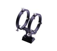 Set di accessori per telescopio Staffa for puntatore cercatore regolabile 42mm 50mm 66mm 82mm Anelli for cannocchiale guida in alluminio a 6 punti Montaggio telescopio astronomico Fotocamera del teles