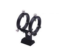 Set di accessori per telescopio Staffa for puntatore cercatore regolabile 42mm 50mm 66mm 82mm Anelli for cannocchiale guida in alluminio a 6 punti Montaggio telescopio astronomico Fotocamera del teles