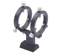 Set di accessori per telescopio Staffa puntatore regolabile 42mm 50mm 66mm 82mm Telescopio astronomico con supporto for telescopio guida a 6 punti in alluminio Fotocamera del telescopio (Color : 50mm