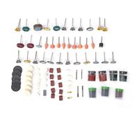 Set di accessori per utensile rotante da 262 pezzi per mini trapano e smerigliatrice elettrica, kit di smerigliatura, lucidatura e taglio con ruota in lana, spazzola,