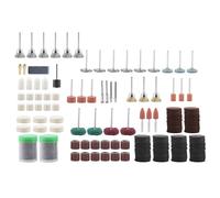 Set di accessori per utensili rotanti da 347 pezzi, set di lucidatura e smerigliatura durevole per pulire, togliere la ruggine, smerigliare, sbavare, lucidare e spelare superfici
