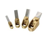 Set Di Accessori Per Violino 4 Pezzi Di Strumenti Per La Liuteria In Metallo E Rame Con Fondo Piatto Accessori Per La Lucidatura Del Legno(Radian bottom)