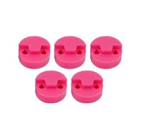Set Di Accessori Per Violino Confezione Da 5 Sordine Per Violino In Gomma Accessori Professionali 20x20 Mm Rotondi(Pink)