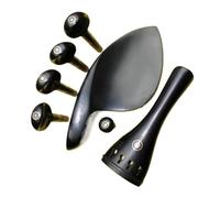 Set Di Accessori Per Violino In Ebano Misura 1/4 Accessori Per Violino(1/4)