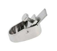 Set Di Accessori Per Violino Mini Pialla Per Liuteria In Ottone Con Fondo Piatto E Suola Curva Lavorazione Del Legno(Silver S)