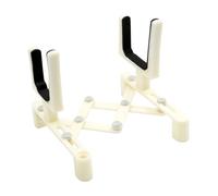 Set Di Accessori Per Violino Supporto Pieghevole Per Violino Portatile In Materiale ABS Strumenti Musicali A Corda Da Pavimento Accessori E Parti(White)