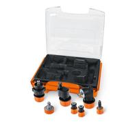 FEIN Set accessori QuickIN Metal,-BOXX72, Compatibile con tutti gli avvitatori a batteria FEIN con attacco QuickIN, Accessori con Valigetta Salvaspazio