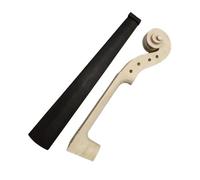 Set di Accessori Violino Accessori Per Violino Testa Manico Tastiera Ponticello Cordiera Piroli Mentoniera Anima Corde 4/4(A)