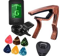 Set di Accessori Violino Accordatore Adatto Per Violino Acustico Con Plettri E Porta Plettri Accessori