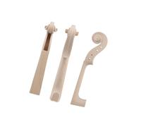 Set di Accessori Violino Testa Di Violino Materiali Per La Liuteria Testa Di Violino Bianca Embrionale