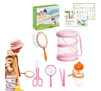 Set di acchiappamosche per bambini, strumenti per la cattura delle mosche per esplorare la natura, strumenti educativi per catturare mosche, kit educativo per bambini, kit educativo per bambini da