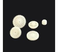 Set di accoppiamenti/ingranaggi adatto per Philips Satinelle Essential Epilatore con filo BRE224/00 - BRE225/00 - BRE229/00 - - BRE275/00 - BRE285/00 - Ricambio per ruote dentate per epilatore