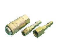 Set Di Accoppiamento D'aria Draper 37844 3 Pezzi 1/4 Bsp
