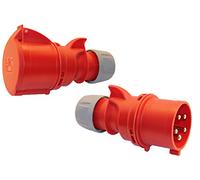 Set di accoppiamento e connettore CEE 32 A; 5 poli, 6 ore, 400 V, alta corrente di qualità industriale