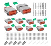Set di accoppiatori idraulici a sgancio rapido piatti con connettori filettati in acciaio al carbonio senza fuoriuscite, design Iso 16028 Face (per NPT 12)