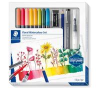 Set Di Acquerelli Florali Staedtler Design Journey Set Creativo
