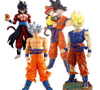 Set di Action Figure Dragon Ball Z Super Saiyan Son Goku - Include Son Gohan, Vegeta, Broly, Piccolo, Majin Buu da Collezione