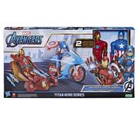 Set di action figure Marvel Avengers Titan Hero con veicoli