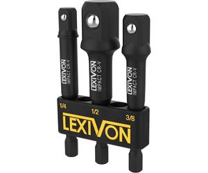 Set Di Adattatori a Bussola | Attacco in 3-Prezzi Da 1/4", 3/8", 1/2" | Kit Punt