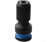 Set di adattatori a bussola esagonale, 6 pezzi, cambio rapido, 1/4 3/8 1/2 pollici, convertitore per trapano elettrico, punte per cacciavite, utensili in acciaio