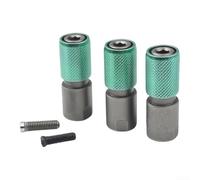 Set di adattatori esagonali a bloccaggio rapido in lega verde resistente alla ruggine con teste di conversione M10 e M13 per trapano e smerigliatrice angolare, kit di conversione per utensili