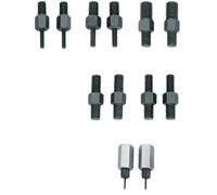 Set Di Adattatori Estrattore M14x1,5-M18 14 Pezzi GEDORE Strumento Professionale