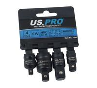 Set Di Adattatori Impatto 4PCS Step Up Down Riduttore 1/4" 3/8" 1/2" 3504